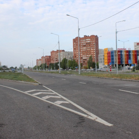 Строительство улицы Офицерской