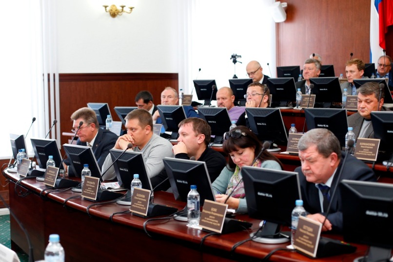 	Депутаты на заседании Думы г.о.Тольятти