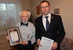 Дмитрий Микель поздравил Бориса Кивилевича с полувековой годовщиной запуска первого троллейбуса в Тольятти  