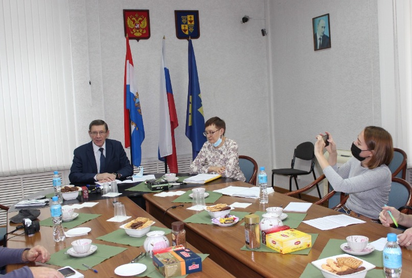 Чаепитие с журналистами - одна из традиций председателя Думы г.о. Тольятти.
