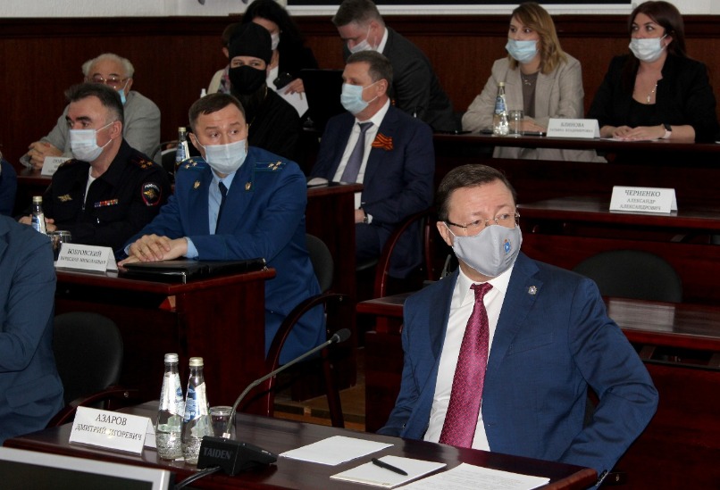 Глава Самарской области Дмитрий Азаров впервые присутствовал на заседании Думы г.о. Тольятти.