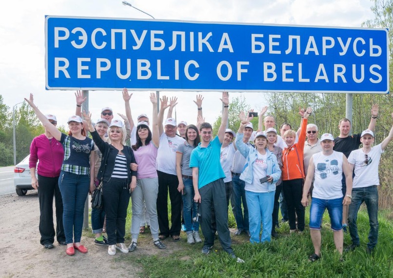 9 Мая участники марш-броска встретили в столице республики Беларусь Минске. 