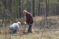 2009 год. Справа - Владимир Иглин, один из родоначальников думской традиции сажать лес