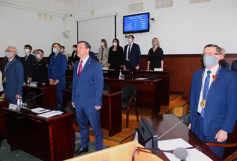 Новый глава города Тольятти, губернатор Самарской области и председатель Думы.