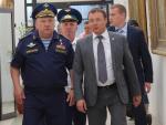 На встрече с генералом Владимиром Шамановым Дмитрий Микель поднял вопрос об открытии в Тольятти кадетского корпуса