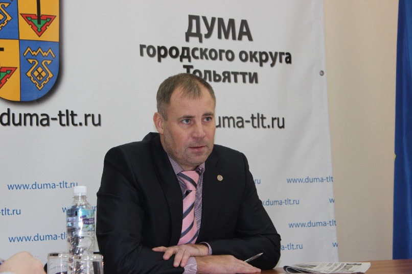 Заместитель председателя городской Думы Тольятти Алексей Сазонов.