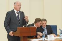 С приветственным словом к участникам мероприятия обратился председатель Самарской губернской Думы Виктор Сазонов