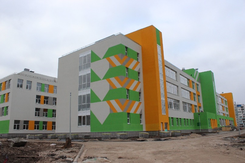 Ноябрь 2022 года. Будущая самая большая школа в Самарской области.
