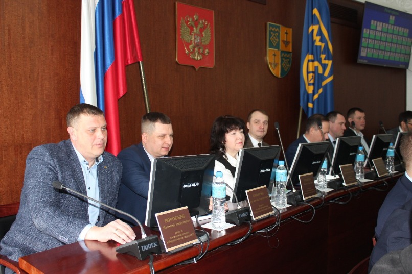 Идёт заседание Думы, 2024 год.