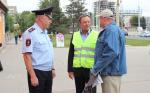 Дмитрий Микель и Сергей Гудилин патрулировали улицы в составе добровольной  народной дружины