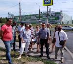 Представители Думы г.о.Тольятти проверили качество ремонта автодороги на бульваре Ленина
